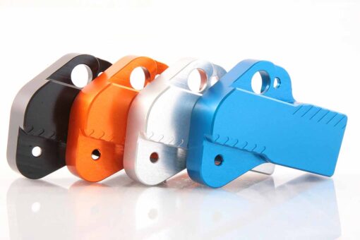 AXS PowerParts Custom TPS Sensor Protection Cover. Anodized 4 Colors