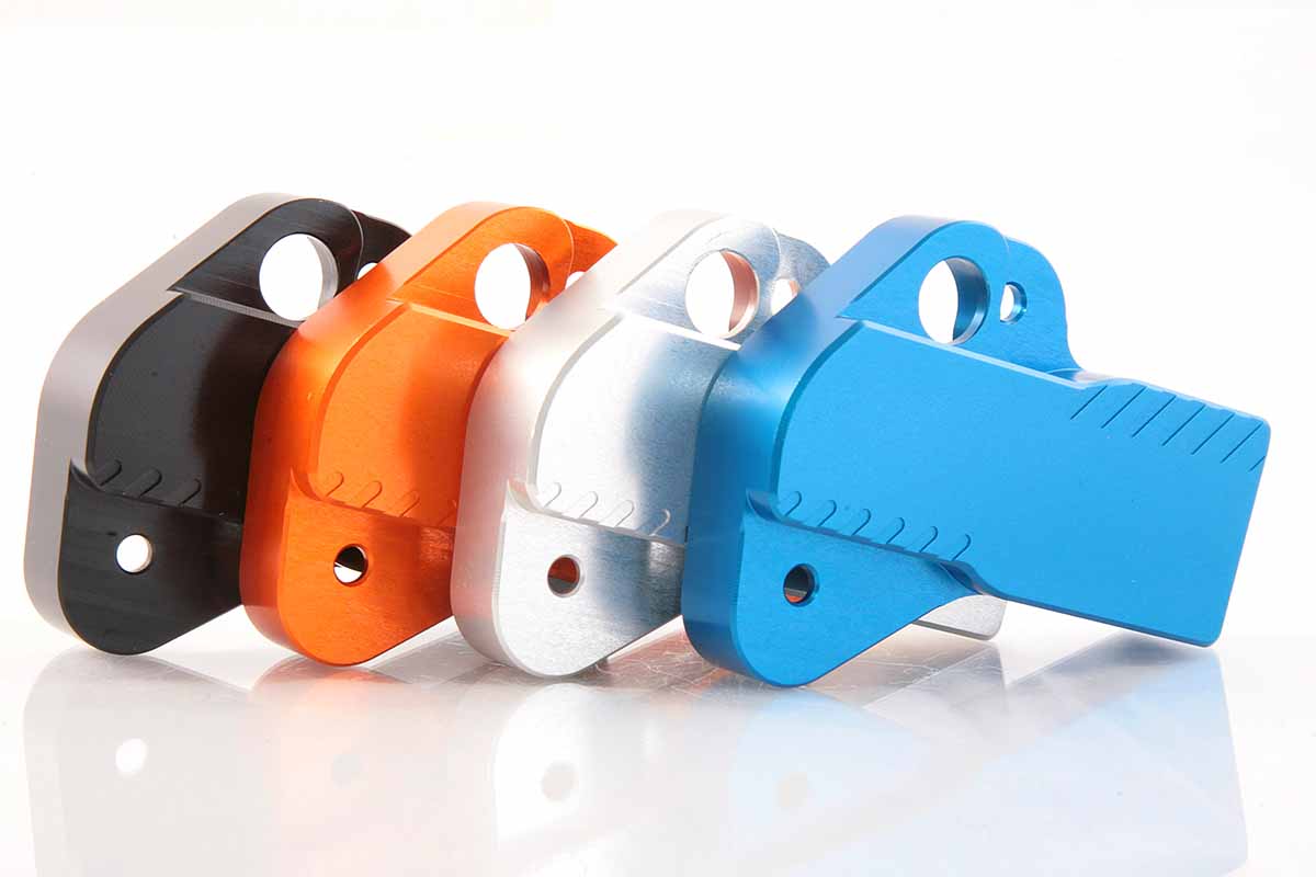 AXS PowerParts Custom TPS Sensor Protection Cover. Anodized 4 Colors