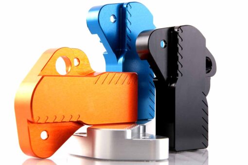 AXS PowerParts Custom TPS Sensor Protection Cover. Anodized Aluminium, 4 Colors