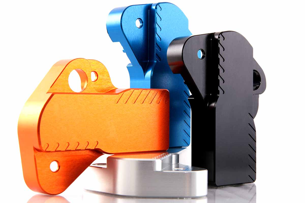 AXS PowerParts Custom TPS Sensor Protection Cover. Anodized Aluminium, 4 Colors