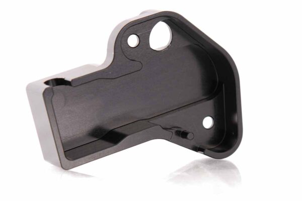 AXS PowerParts Custom TPS Sensor Protection Cover. Anodized Aluminium, Grey Color