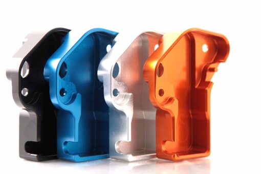 AXS PowerParts Custom TPS Sensor Protection Cover. Anodized Aluminium, 4 Colors
