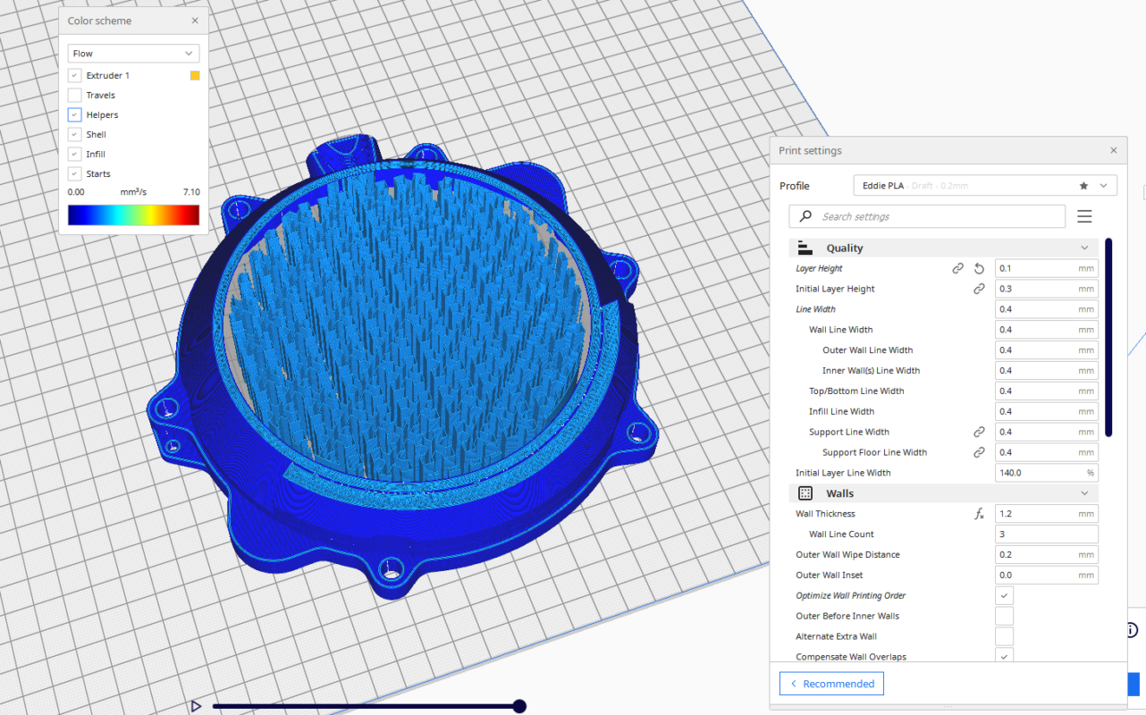 KTM Husqvarna GasGas 2 Stroke Billet Heavy Duty Clutch Cover. 3D Printing drawing
