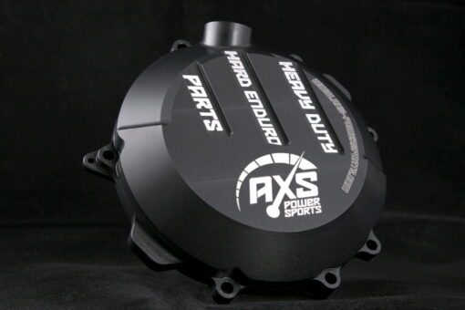 KTM Husqvarna GasGas Aluminium Clutch Cover. CNC Milled from an aluminum block, uses the OEM screws