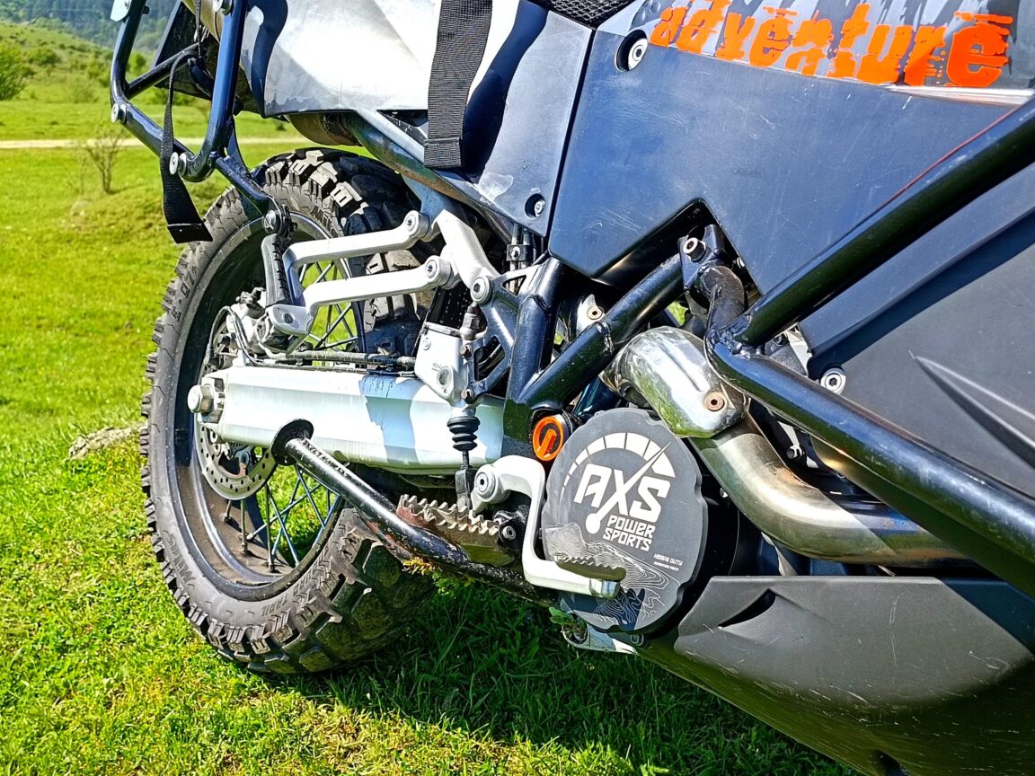 KTM 990 Adventure Clutch Cover. T6 6082 Aluminum allow, CNC milling, Hard Anodizing, Laser engraving